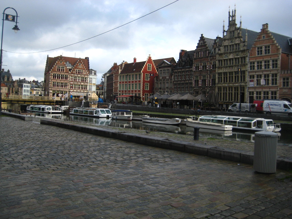 Waterways and architecture, Gent